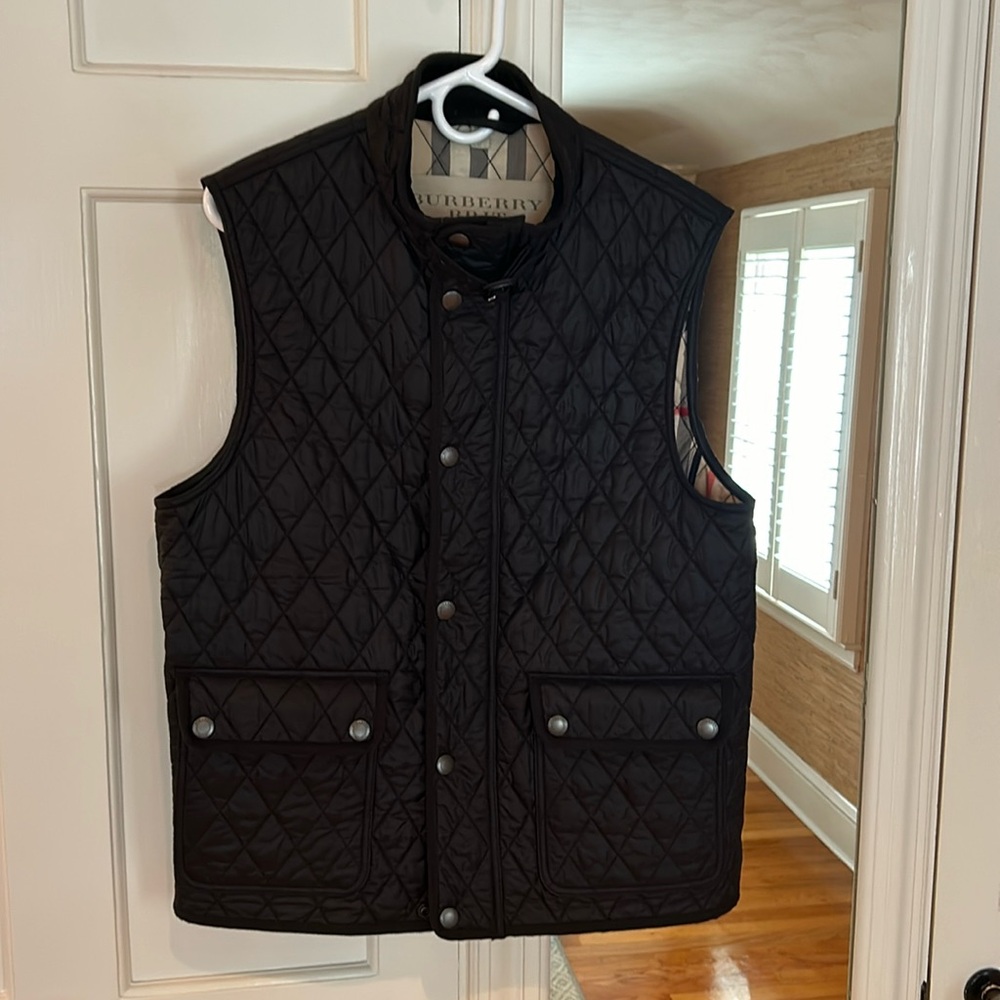 Burberry Men’s Black Puffer Vest